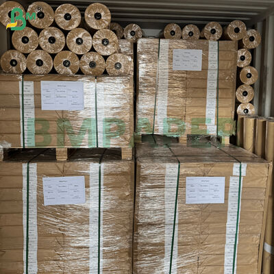 80/100gm Güç zarf sınıfı Plain Brown Kraft Kağıt Ruloları