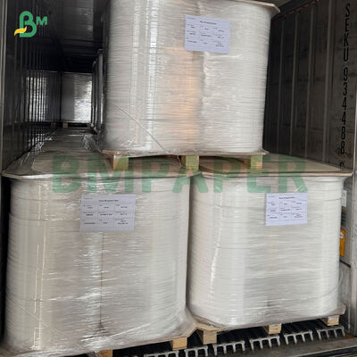 Markalı özel ambalaj için basılabilir beyaz 24g 26g 28g saman sarma kağıdı