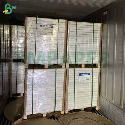 12 x 18 inç 300 gram 350 gram kaplı 1 taraflı beyaz kapaklı kağıt kartı ofset baskı için