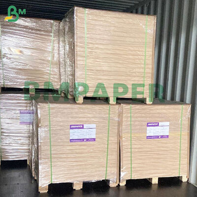 Laminasyon ve kaplama için MG Doğal Kraft Kağıdı Tek taraflı Parlak 70 gram