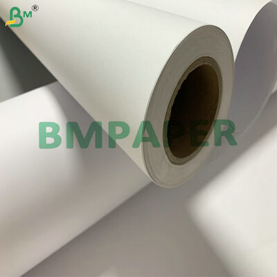 Yüksek Opaklık 20 lb Bond 36" x 300' Mühendislik Plotter Kağıt Rulosu CAD Baskı için Plan Kağıdı