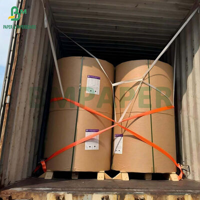 70gsm 80gsm Directly Food Safety Brown Kraft Paper For Bread Wrapping 100cm 110cm