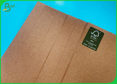 AA Sınıf Geri Dönüşümlü Kraft Kağıt Rulo / 80g 400g Kahverengi Kaplamasız Kraft Kağıdı