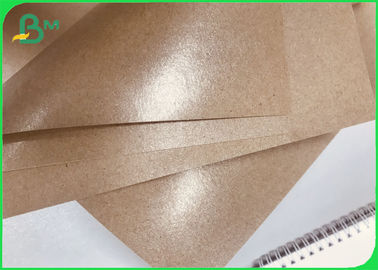 Gıda kaplaması için poli kaplamalı doğal kraft kağıdı Rolls1 side 50gsm