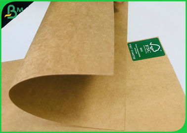 FDA Sertifikalı Kahverengi Kraft Kağıt Karton 250gsm 300gsm Gıda Konteyner Kağıt Rulosu