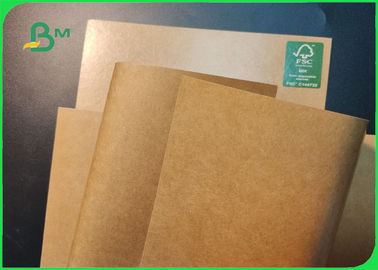 FDA Onaylı 160gsm + 10g Virgin Kaplamalı Kahverengi kraft Kağıt Rulosu, Kağıt Bardak İçin