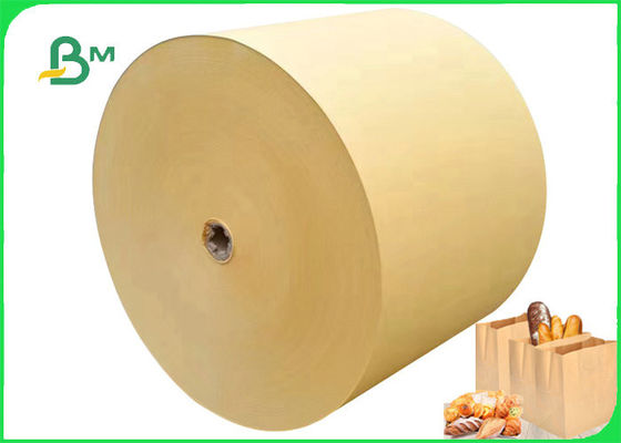 İyi tokluk Gıda Ambalajı Ekmek Paketleme İçin Kahverengi Kraft Kağıt 70g 80g