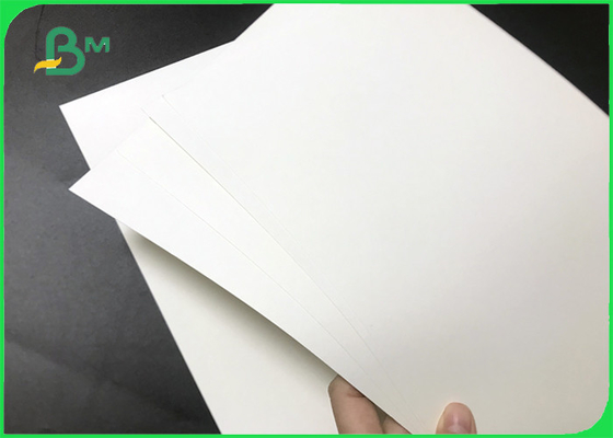 Bardak Bazlı Kağıt için Gıda Sınıfı 190gsm 210gsm Kaplamasız Beyaz Kağıt Rulo 700mm