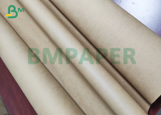 20kg 25kg Koyu Kahverengi Un Torbaları Kağıt Torba Kraft Kağıt 80gsm 90gsm