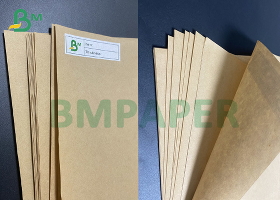 70 - 90 Gsm Kahverengi Kraft Kraft 5 - 35 Kg Yükleme Yapabilen Çimento Torbası İçin