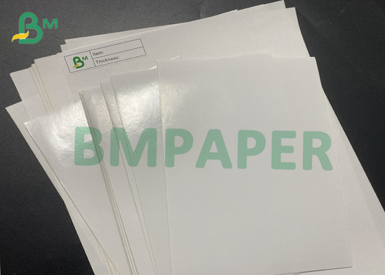 80gsm Kendinden Yapışkanlı Etiket Kağıdı Süper Beyaz Parlak Su Geçirmez