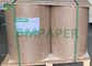 40g Sarımsı Kraft Kağıt 10PE Mat Laminasyon Paket için Tek Taraflı