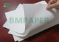 75gsm 80gsm 90gsm Gıda Kağıt Torbası İçin Doğal Beyaz Kraft Kağıt 65 x 100cm