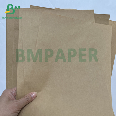 Yüksek Güçlü İyi Genişletilebilir 70 90 GSM Kahverengi Kraft Kağıdı Patlama Direnci