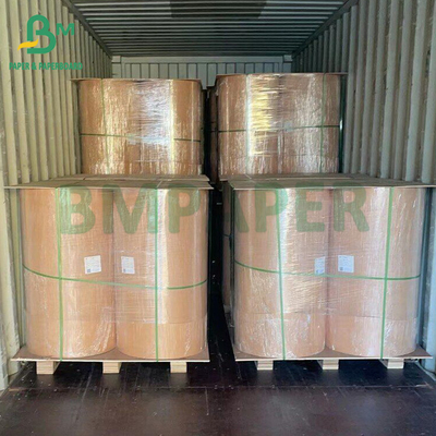 Yüksek Güçlü İyi Genişletilebilir 70 90 GSM Kahverengi Kraft Kağıdı Patlama Direnci