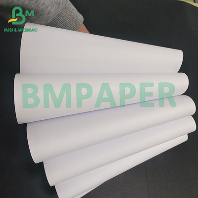 24&quot; x 150' 20 lb CAD Mürekkep Atış Bağlantısı Çizelge Kağıdı 5 rulo/kağıt 2&quot;Kore