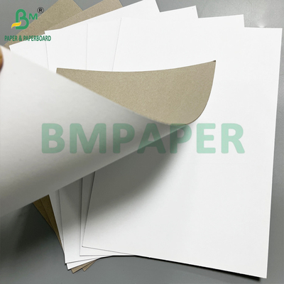 İyi Baskı Performansı 1500gm Beyaz Kil Dupleks Tahta 700 × 1000 mm