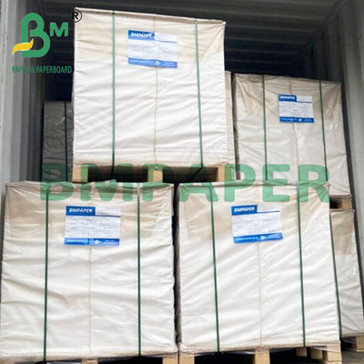 Karton hediye kutusu için beyaz arka planlı 300g Sıkılık Laminated Duplex Karton