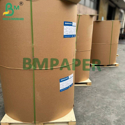 Termal Sentetik Kağıt Jumbo Roll 1090mm*8000m Yırtılmaya dayanıklı Etiket Kağıt Malzemesi