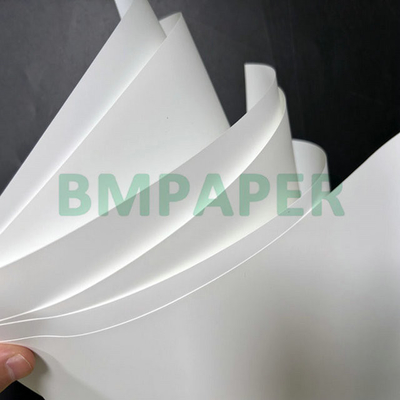 120um 130um Beyaz Mat Lazer Baskı Etiketler için Sentetik Kağıt 33 cm x 48,5 cm