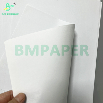 A0 A1 İyi mürekkep emici Yumuşak 40 GSM Beyaz broşürler Kağıt kaplamamış