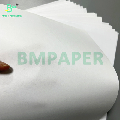 A0 A1 İyi mürekkep emici Yumuşak 40 GSM Beyaz broşürler Kağıt kaplamamış