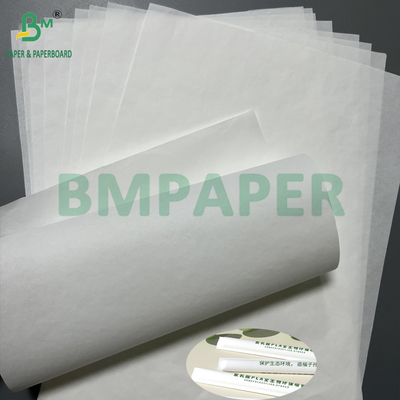 İyi Baskı Performansı 24 28 GSM Beyaz Hijyen Kağıdı Kaplama Kağıdı Sıcaklık Döşemi