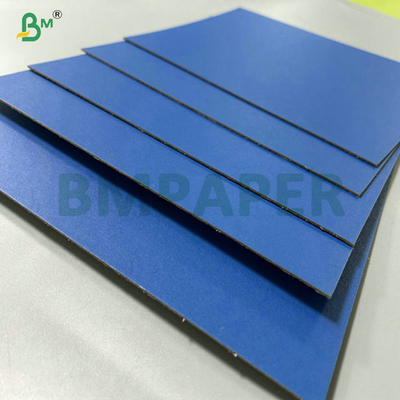 640 x 900mm 1mm 2mm Geri Dönüştürülmüş Mavi Karton Karton Kağıt Dosyaları İçin Gri Arkaplan
