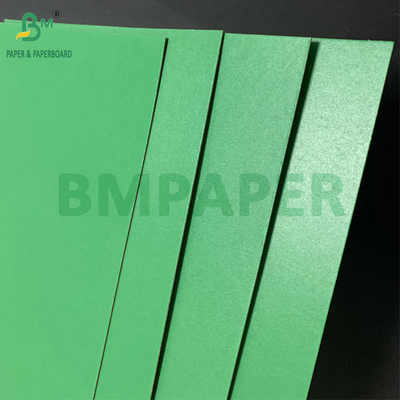 1.1mm 1.2mm Yeşil Kaplı Laklı Sertlik Karton Gri Arka Sabit Karton