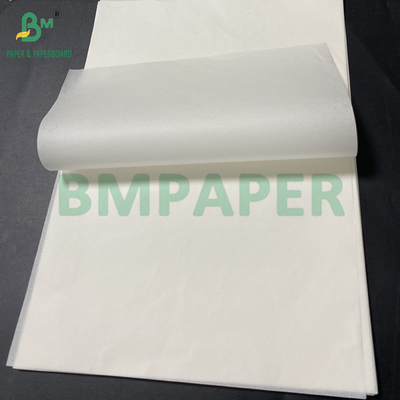 40g Beyaz Gıda Güvenli Sandviç Ambalajı Yağ geçirmez Kağıt Yaprakları 400mm X 660mm