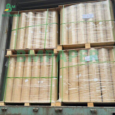 60gm 100% Virgin Wood Pulp Kahverengi Kraft Poşetleri Gıda Paketleme için Kağıt