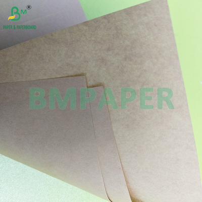 60gm 100% Virgin Wood Pulp Kahverengi Kraft Poşetleri Gıda Paketleme için Kağıt