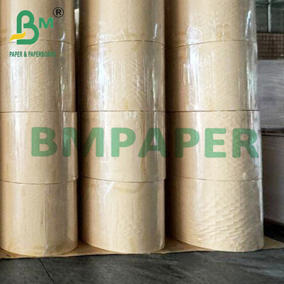 50gm 60gm Sertlik Kahverengi Zarf Kraft Kağıdı Saf Ahşap Pulp ile