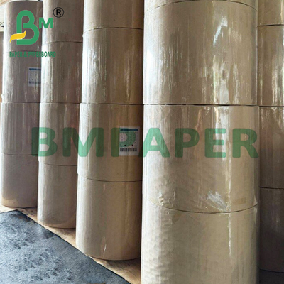 50gm 60gm Sertlik Kahverengi Zarf Kraft Kağıdı Saf Ahşap Pulp ile