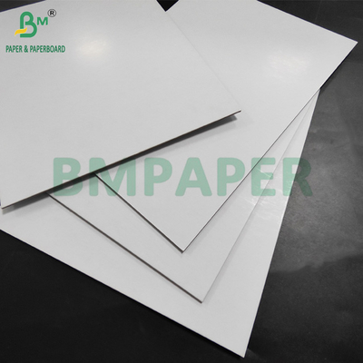 1 mm Elektronik için iki taraflı beyaz kil kaplı karton Paket 70 x 100cm