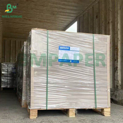 1 mm Elektronik için iki taraflı beyaz kil kaplı karton Paket 70 x 100cm