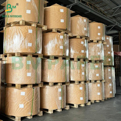Yüksek Güçlü Kağıt Çuval Kağıt Plain Brown 70gm 80gm Yarım Genişletilebilir Kraft