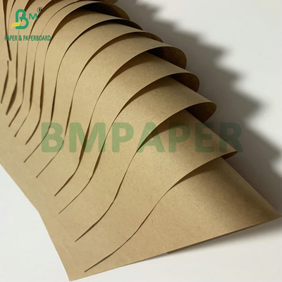 Kaplamamış Kahverengi Kraft Kağıdı 70gm75gm Çimento Paketleme Çantası için Yazdırılabilir Dış Katman