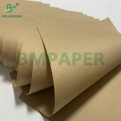 Kaplamamış Kahverengi Kraft Kağıdı 70gm75gm Çimento Paketleme Çantası için Yazdırılabilir Dış Katman