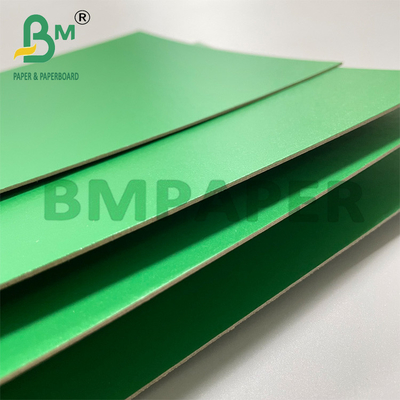 1.2mm 1.5mm Yeşil Renk Laminasyonlu Gri Arka Tablo Mücevher Kutusu için