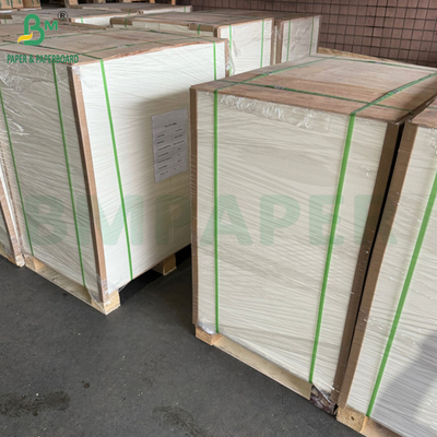 Yüksek emici beyaz toplu içecekler için alt tahta 600um 330gsm Parfüm tahta