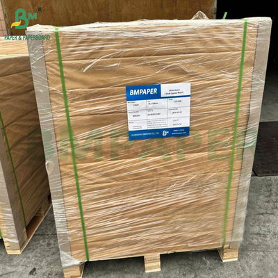 Yüksek emici beyaz toplu içecekler için alt tahta 600um 330gsm Parfüm tahta