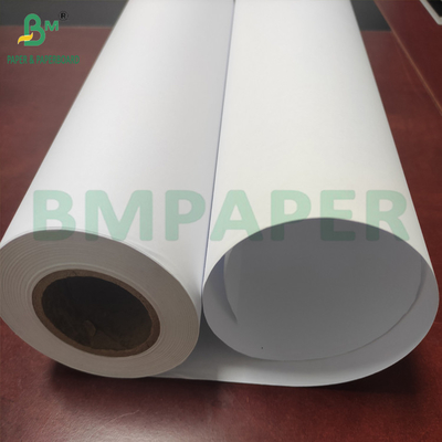 Renkli mürekkep püskürtme kağıdı 150gr Tek taraflı kaplı beyaz kağıt 914mm X 30m rulo