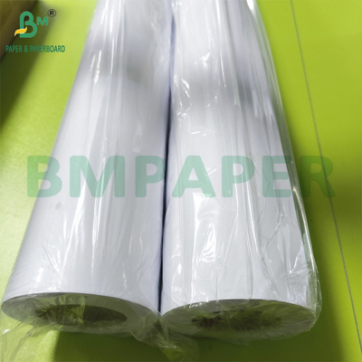 Renkli mürekkep püskürtme kağıdı 150gr Tek taraflı kaplı beyaz kağıt 914mm X 30m rulo