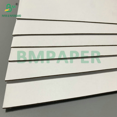 1mm 2mm Beyaz Üst Beyaz Arka Laminasyonlu Tahta Ahşapsuz Yüzey Karton