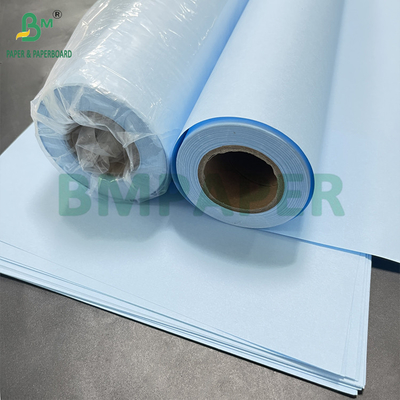 İyi CAD Baskı Çizimi 20lb Tinted Blue Bond Kağıt Rulo 24 &quot;x 100ft