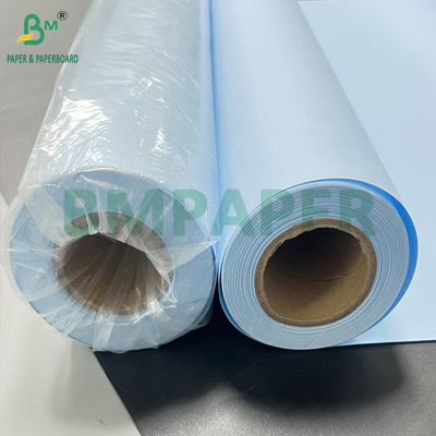 Kaplamamış Çizelge Kağıdı Doğrudan 20lb CAD Taslak Kağıt Rulo 24 &quot;x 300ft
