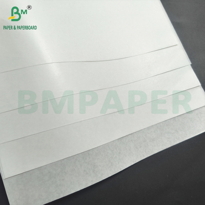 30 - 60GSM Paketleme için saf MG yarı plajlı ve beyazlatılmamış kraft kağıdı