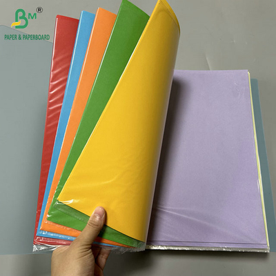 230 gram 350 gram Kırmızı Mavi Dayanıklı Kaplamamış Bristol Kartonu Kitap Kapak için 70 x 100cm