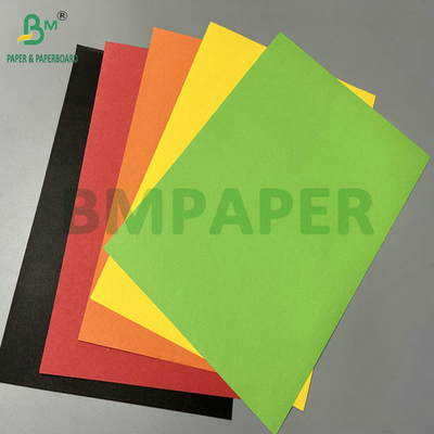230 gram 350 gram Kırmızı Mavi Dayanıklı Kaplamamış Bristol Kartonu Kitap Kapak için 70 x 100cm
